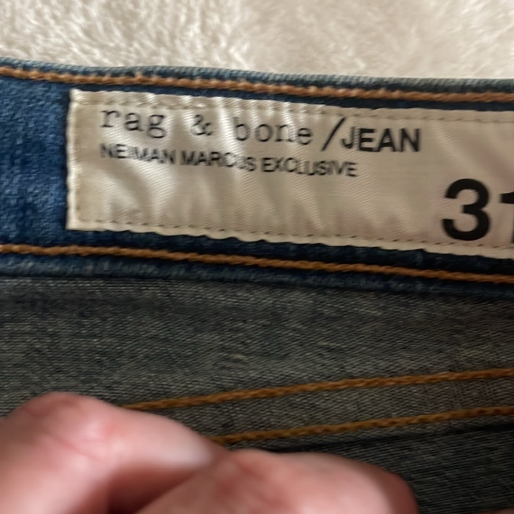 Rag and bone size 31 stretch capri - Picture 3 of 5